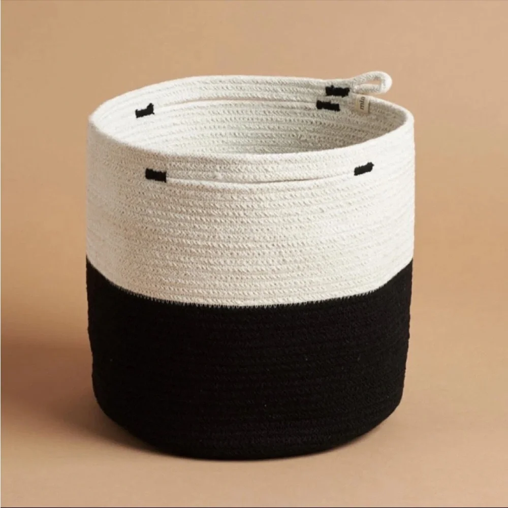 Mia Melange Foldable Cotton Basket Fabfitfun Fall Box 2020 9